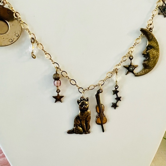 Multi Charm Necklace - Picture 2 of 5